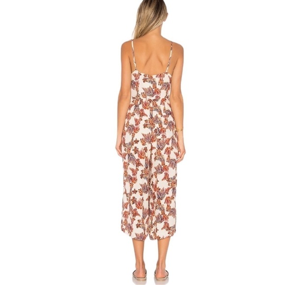 Free People Hot Tropics Wide Leg Crop Jumpsuit Size 2 - Picture 14 of 15